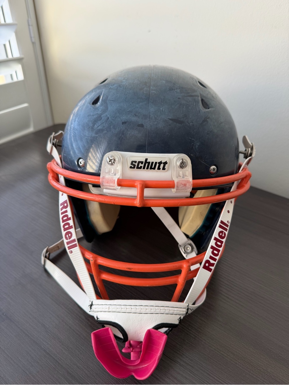 Schutt Football Helmet Size Small Youth Recruit Hybrid w/ Facemask